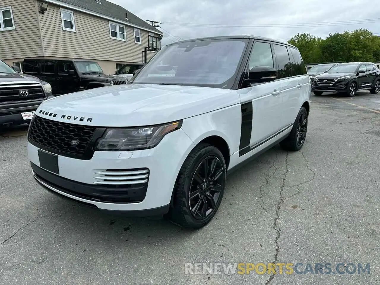 1 Photograph of a damaged car SALGR2SU5NA459924 LAND ROVER RANGEROVER 2022