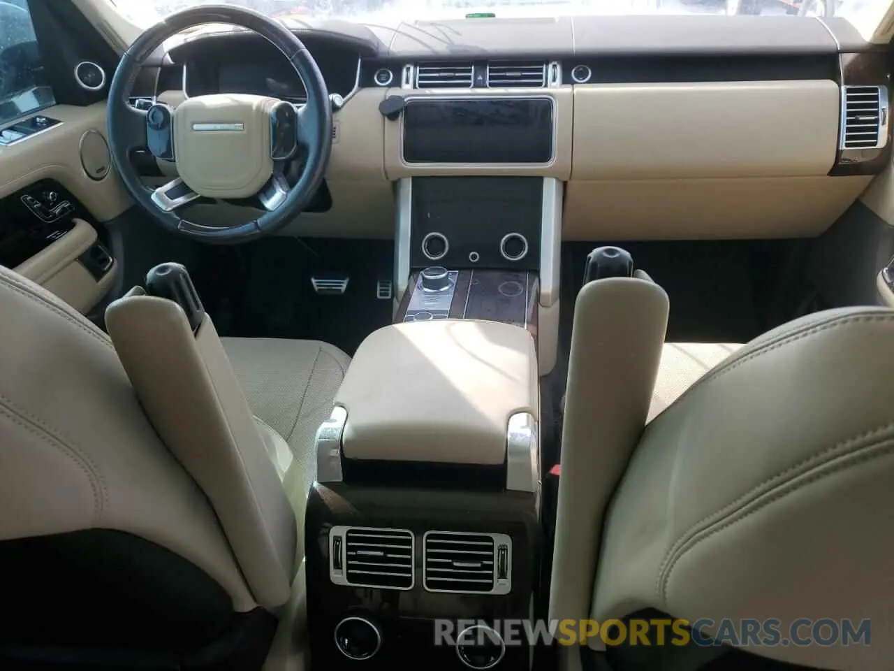 8 Фотография поврежденного автомобиля SALGS2RU0NA459565 LAND ROVER RANGEROVER 2022