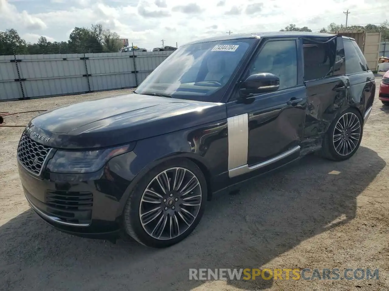 1 Photograph of a damaged car SALGS2SE5NA471259 LAND ROVER RANGEROVER 2022