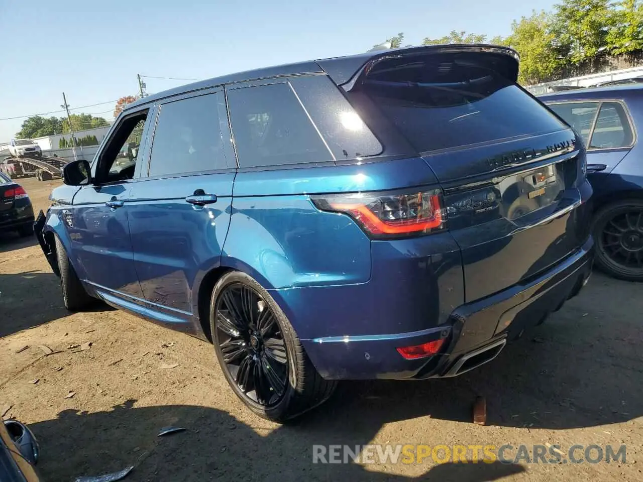 2 Фотография поврежденного автомобиля SALWR2SEXNA205758 LAND ROVER RANGEROVER 2022
