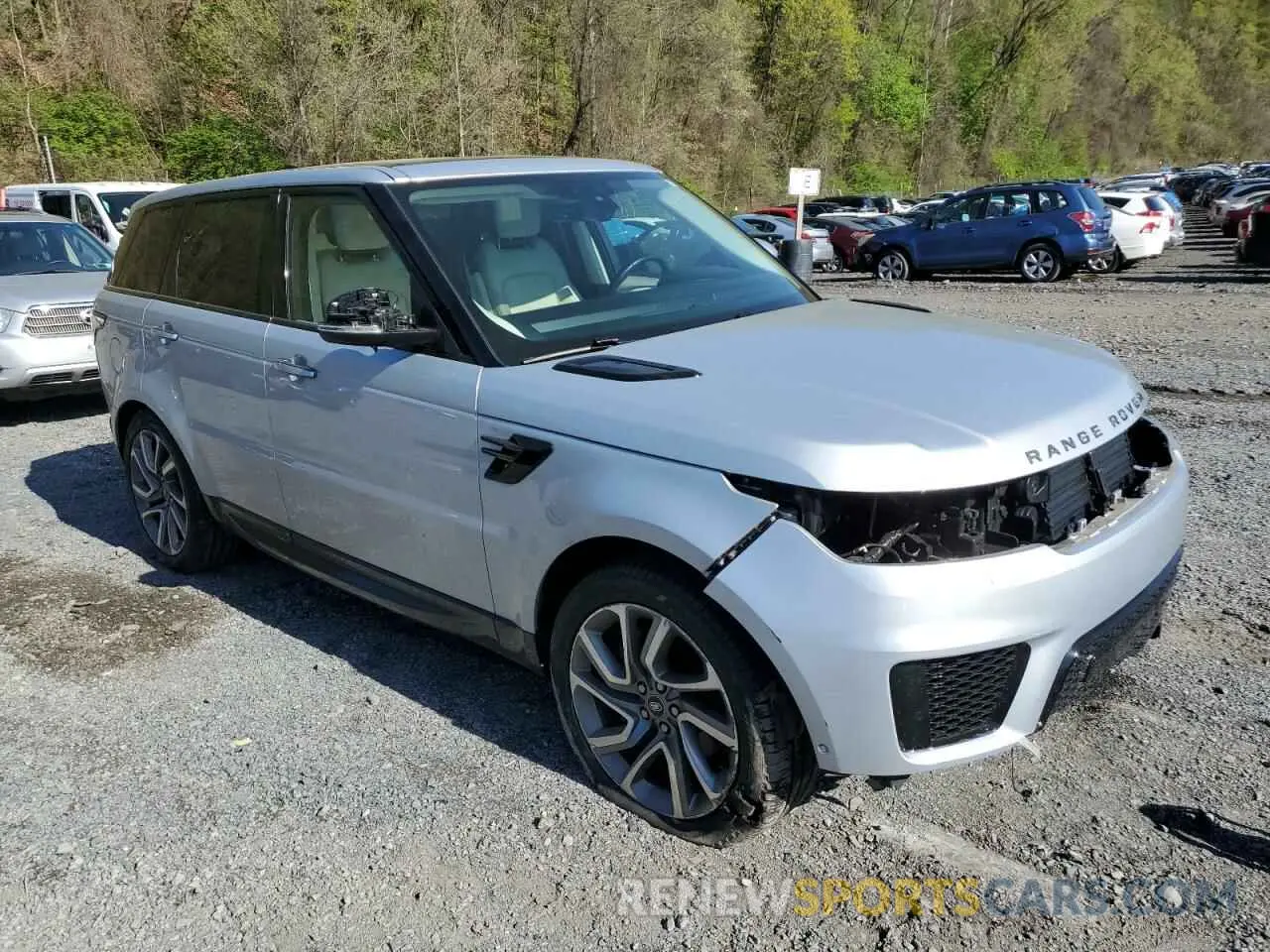 4 Фотография поврежденного автомобиля SALWR2SU7NA232830 LAND ROVER RANGEROVER 2022