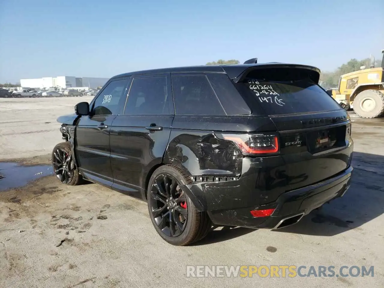 3 Фотография поврежденного автомобиля SALWS2RU8NA202780 LAND ROVER RANGEROVER 2022