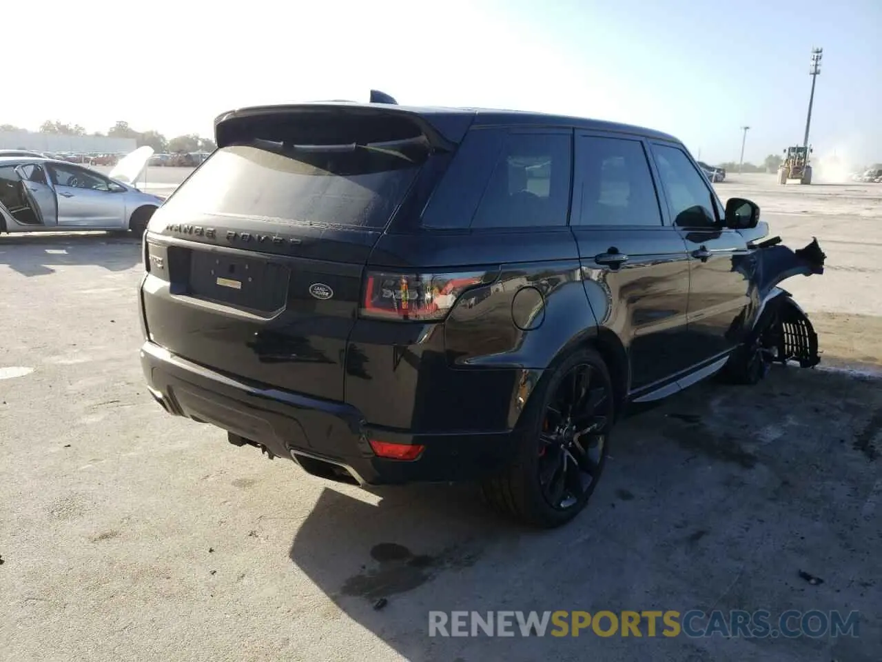 4 Фотография поврежденного автомобиля SALWS2RU8NA202780 LAND ROVER RANGEROVER 2022