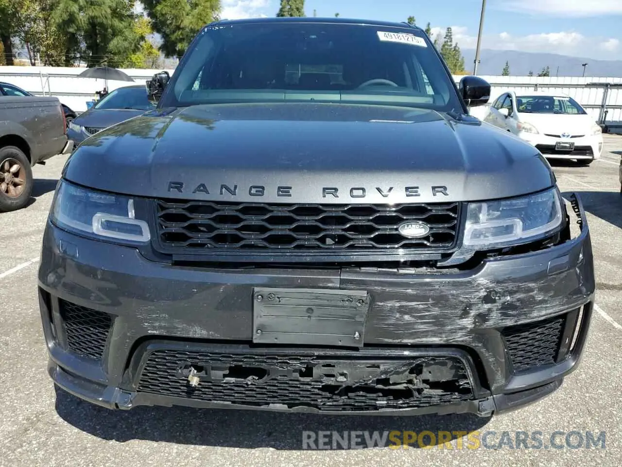 5 Photograph of a damaged car SALWS2RU8NA207459 LAND ROVER RANGEROVER 2022