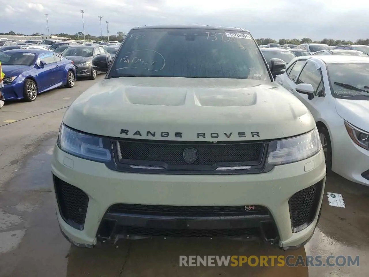 5 Photograph of a damaged car SALWZ2RE0NA216483 LAND ROVER RANGEROVER 2022