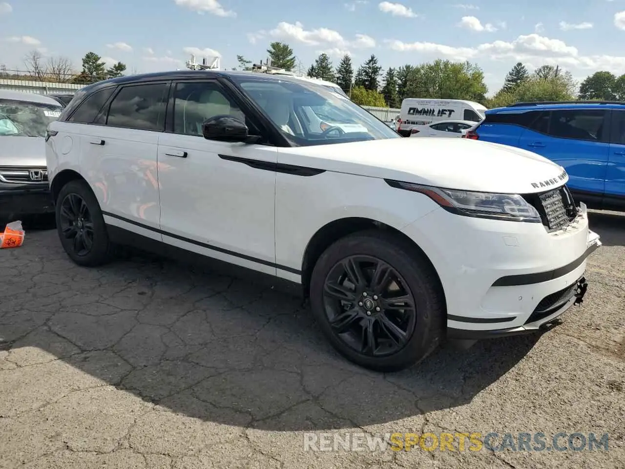 4 Фотография поврежденного автомобиля SALYJ2EX7NA332304 LAND ROVER RANGEROVER 2022