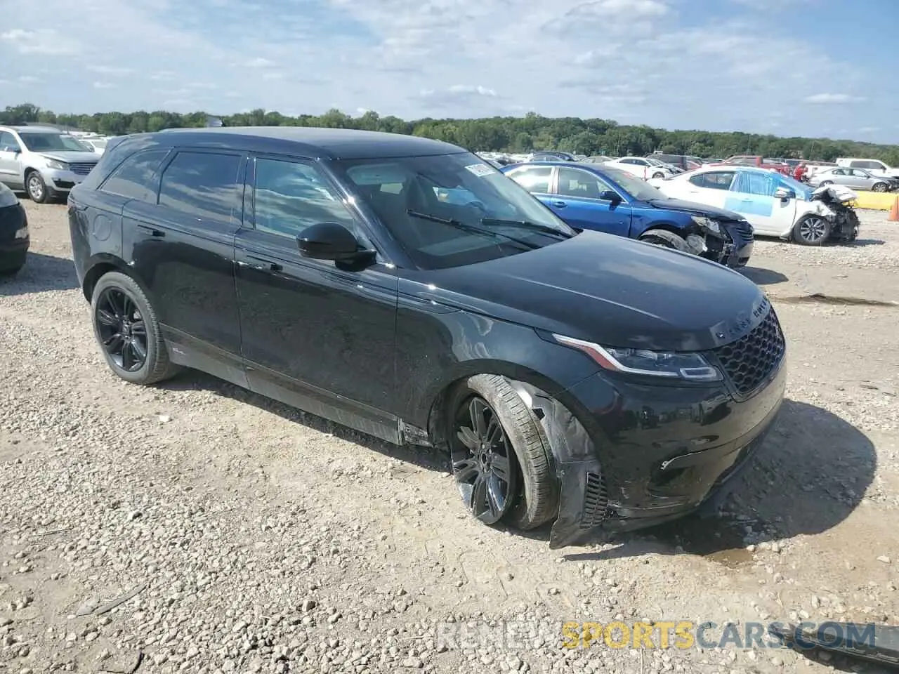 4 Photograph of a damaged car SALYJ2EX7NA343139 LAND ROVER RANGEROVER 2022