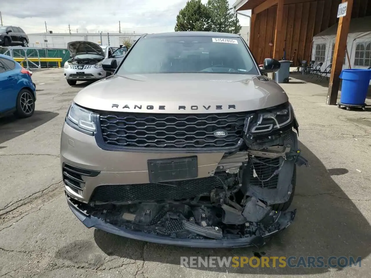 5 Фотография поврежденного автомобиля SALYT2EX7NA335343 LAND ROVER RANGEROVER 2022