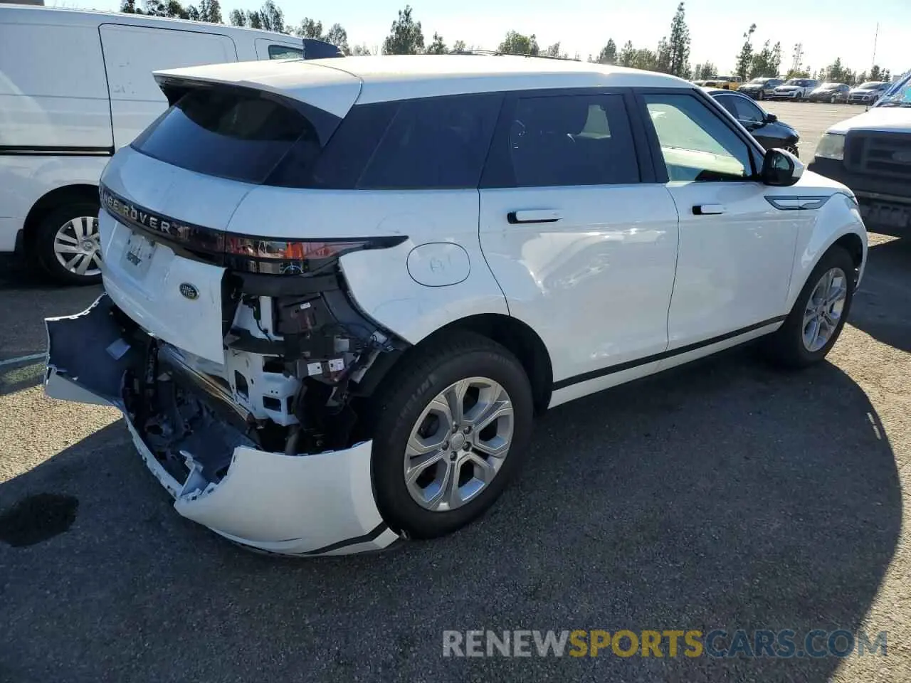 3 Фотография поврежденного автомобиля SALZJ2FXXNH172025 LAND ROVER RANGEROVER 2022