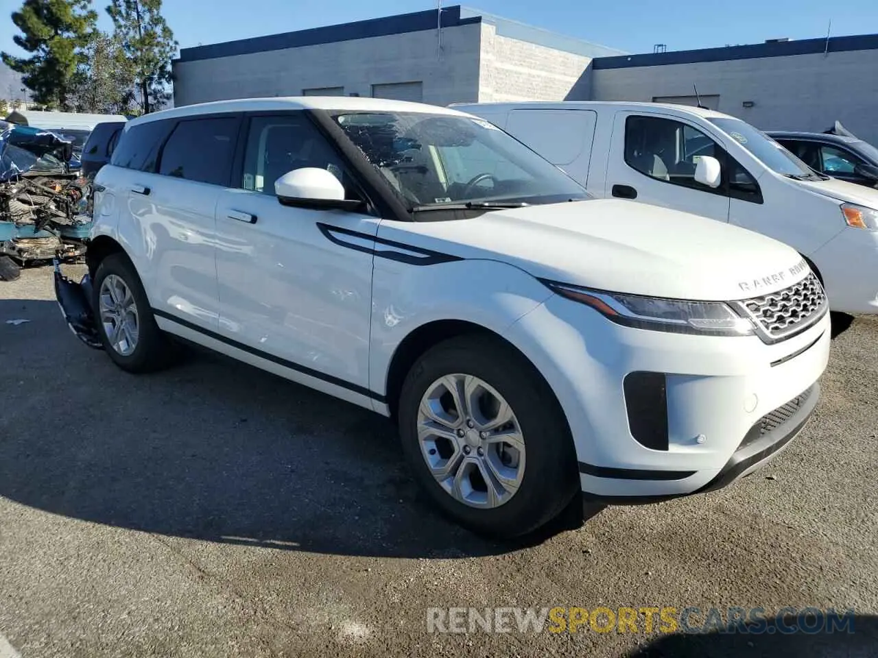 4 Фотография поврежденного автомобиля SALZJ2FXXNH172025 LAND ROVER RANGEROVER 2022