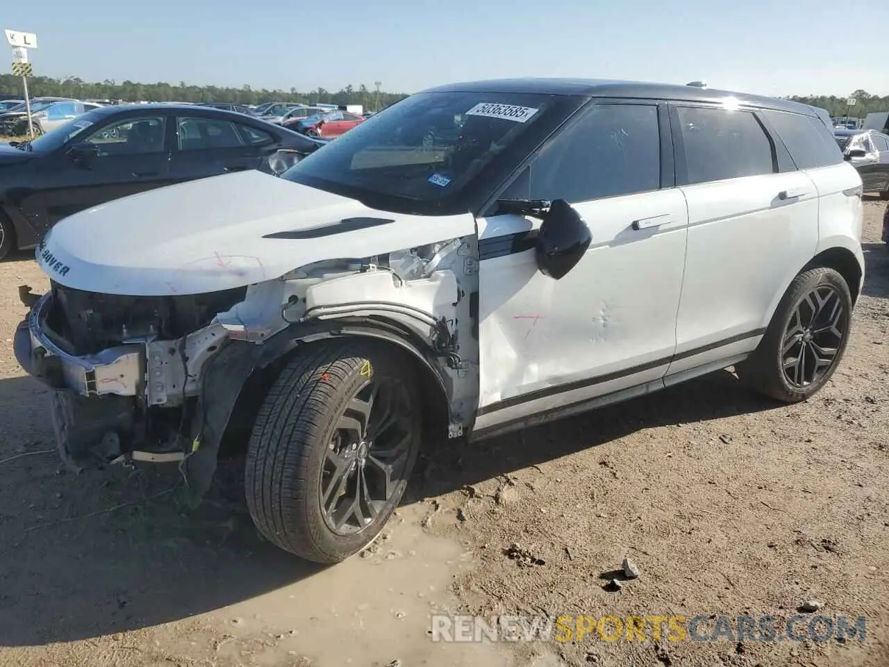 1 Photograph of a damaged car SALZL2FX1NH167421 LAND ROVER RANGEROVER 2022