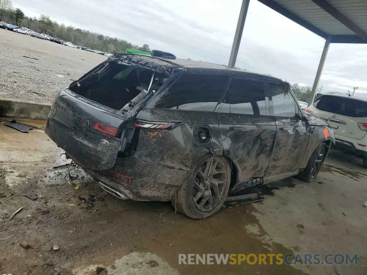3 Фотография поврежденного автомобиля SAL1L9FU3PA132595 LAND ROVER RANGEROVER 2023