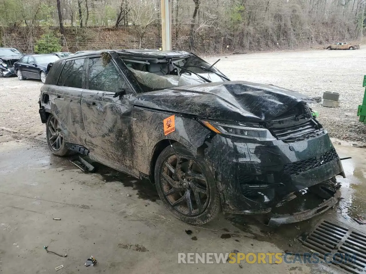 4 Фотография поврежденного автомобиля SAL1L9FU3PA132595 LAND ROVER RANGEROVER 2023