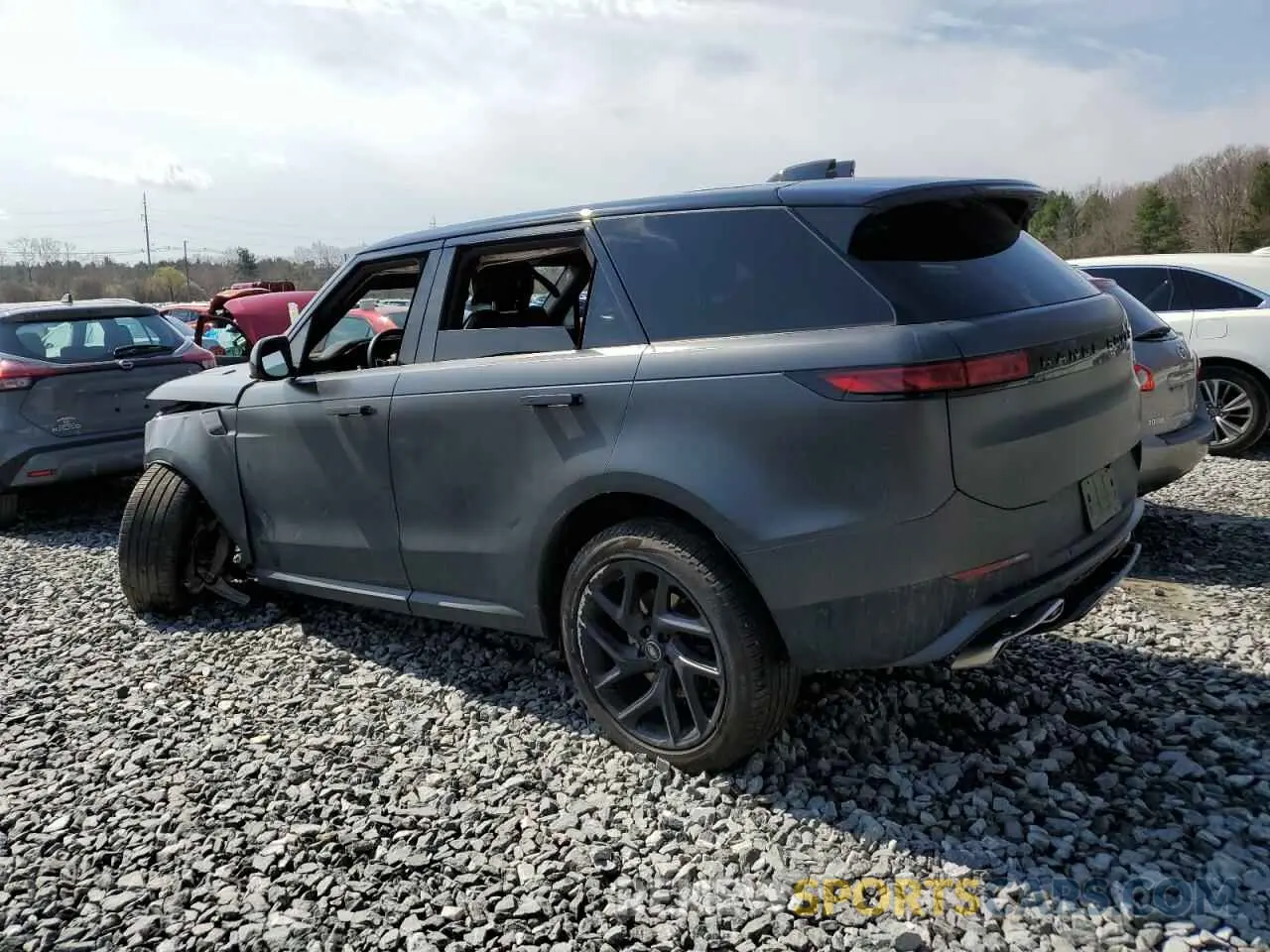 2 Фотография поврежденного автомобиля SAL1P9EU2PA136126 LAND ROVER RANGEROVER 2023