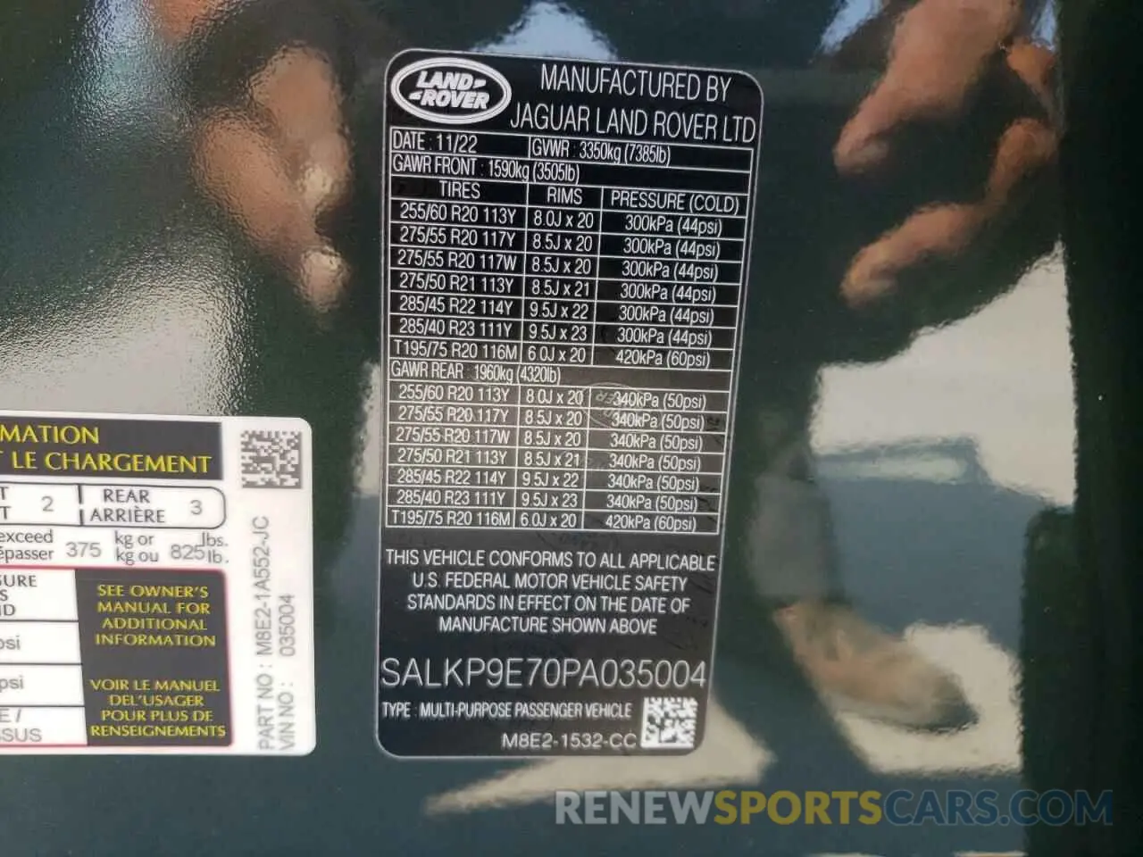 13 Фотография поврежденного автомобиля SALKP9E70PA035004 LAND ROVER RANGEROVER 2023