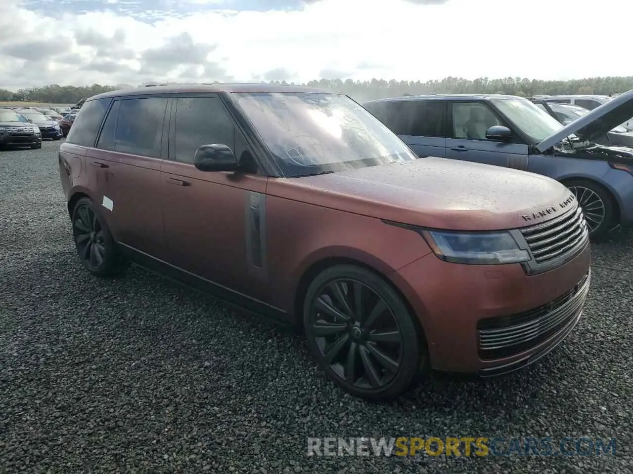 4 Фотография поврежденного автомобиля SALKUBE78PA013834 LAND ROVER RANGEROVER 2023