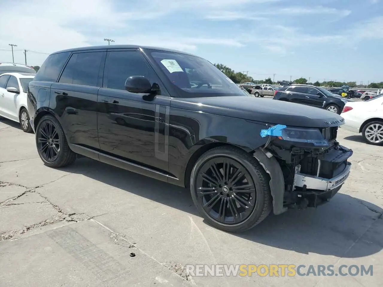 4 Photograph of a damaged car SALKV9E78PA010373 LAND ROVER RANGEROVER 2023