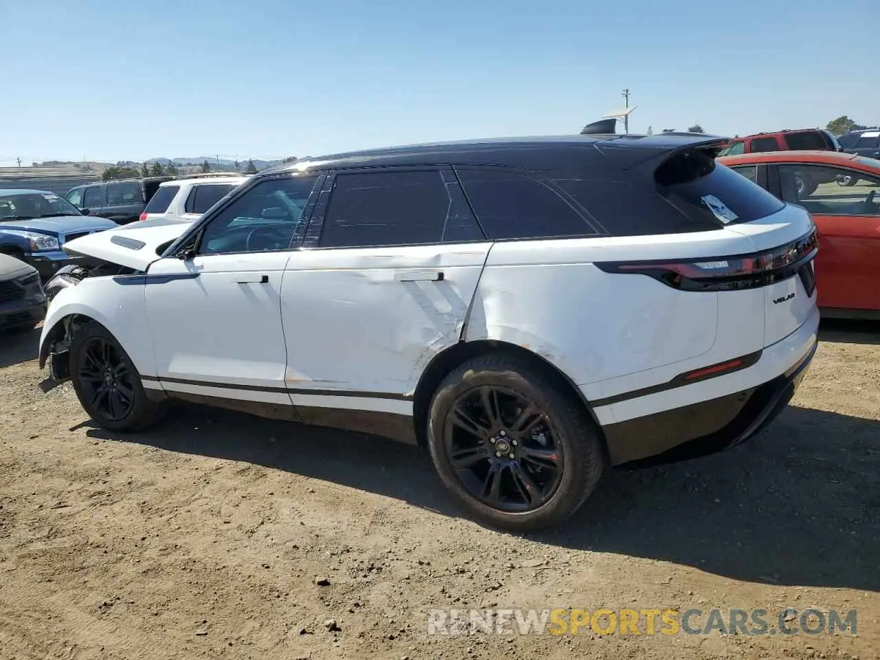 2 Фотография поврежденного автомобиля SALYT2EX3PA354913 LAND ROVER RANGEROVER 2023