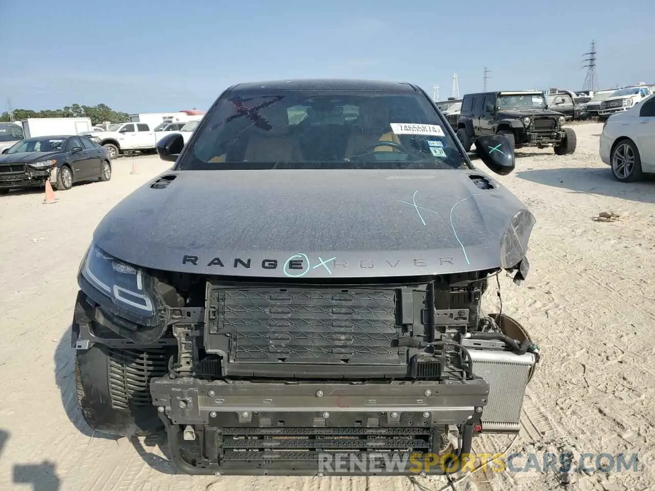 5 Фотография поврежденного автомобиля SALYV2FUXPA348931 LAND ROVER RANGEROVER 2023