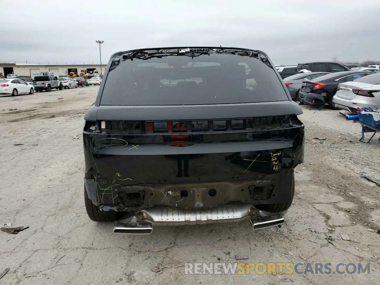 6 Фотография поврежденного автомобиля SAL1L9E47SA425698 LAND ROVER RANGEROVER 2025