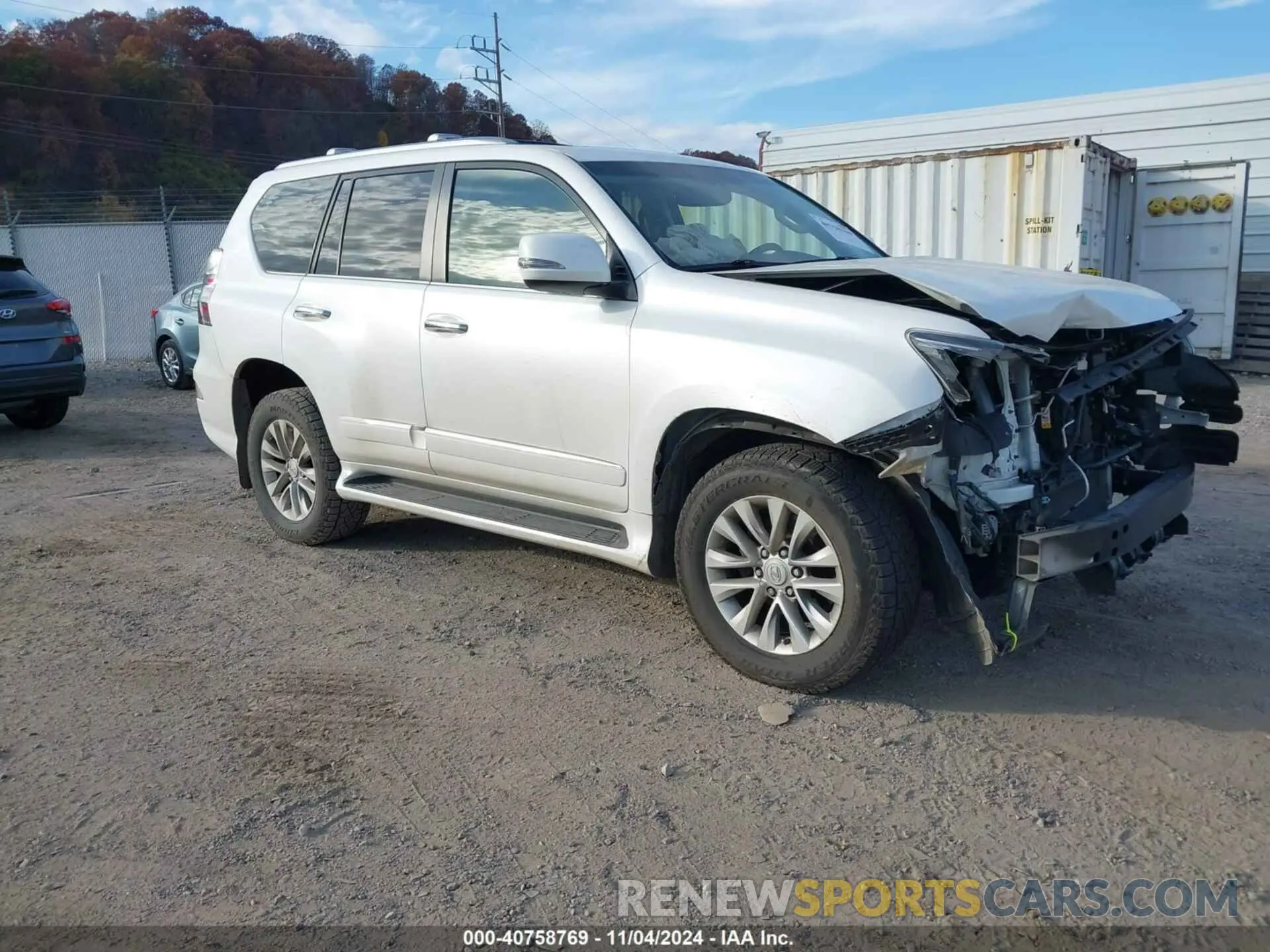 1 Photograph of a damaged car JTJBM7FXXK5237236 LEXUS 460 2019