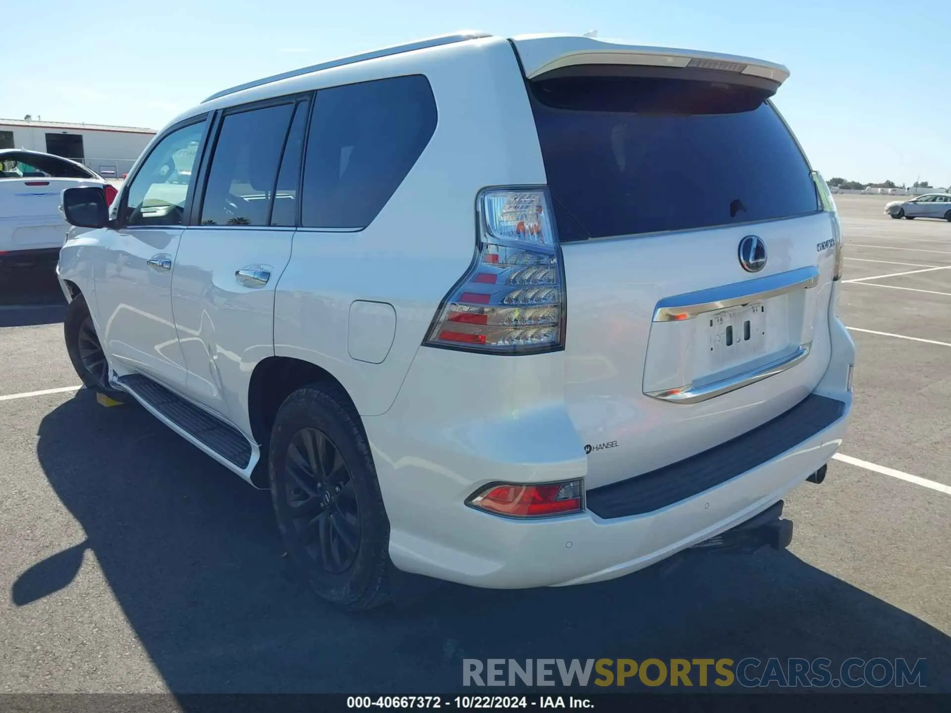 3 Фотография поврежденного автомобиля JTJAM7BX1L5254932 LEXUS 460 2020