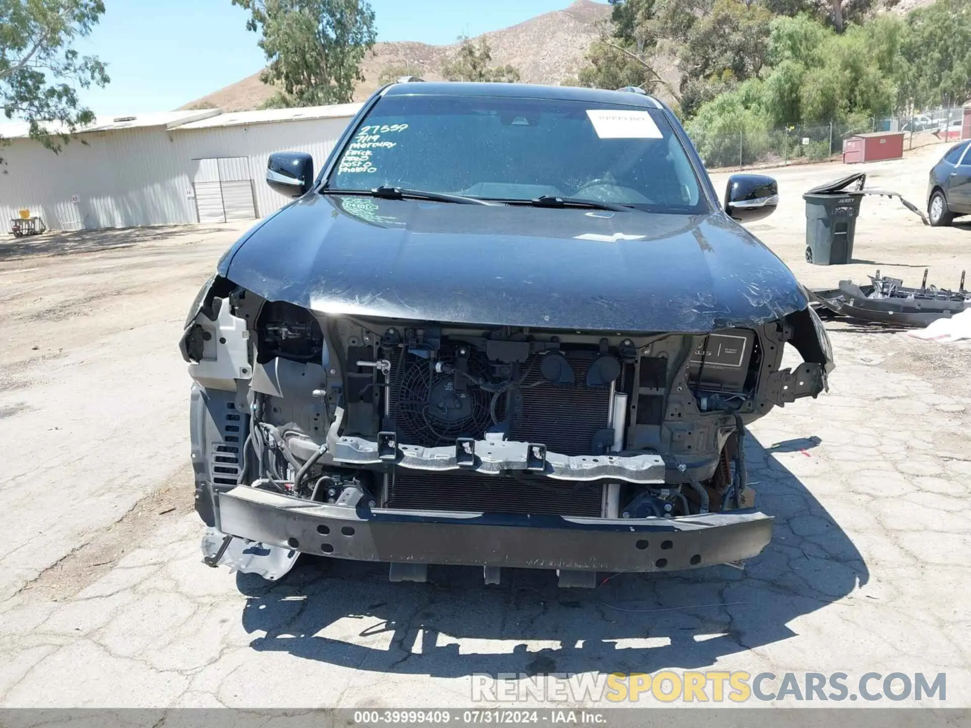 13 Photograph of a damaged car JTJAM7BX7L5254028 LEXUS 460 2020
