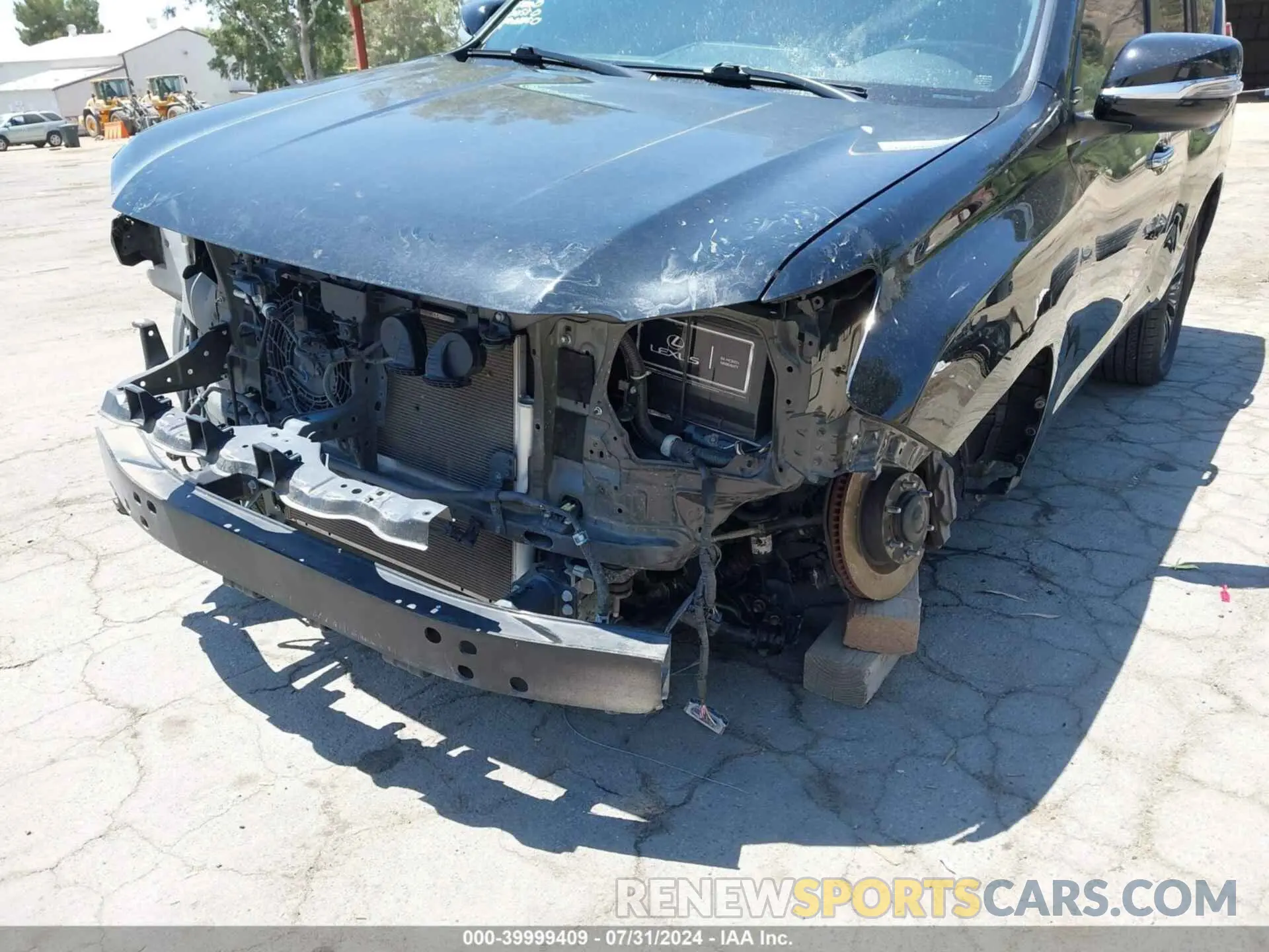 6 Photograph of a damaged car JTJAM7BX7L5254028 LEXUS 460 2020