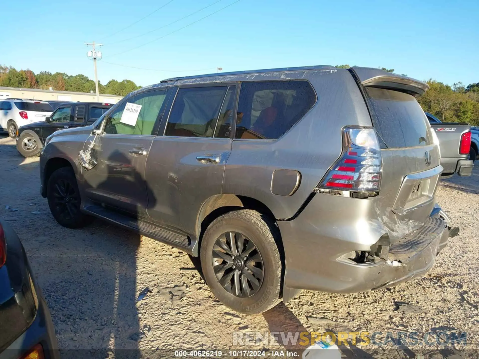 3 Photograph of a damaged car JTJAM7BX7L5256328 LEXUS 460 2020