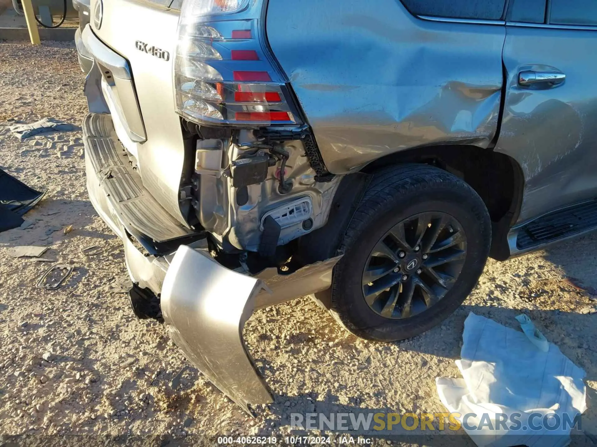 6 Photograph of a damaged car JTJAM7BX7L5256328 LEXUS 460 2020