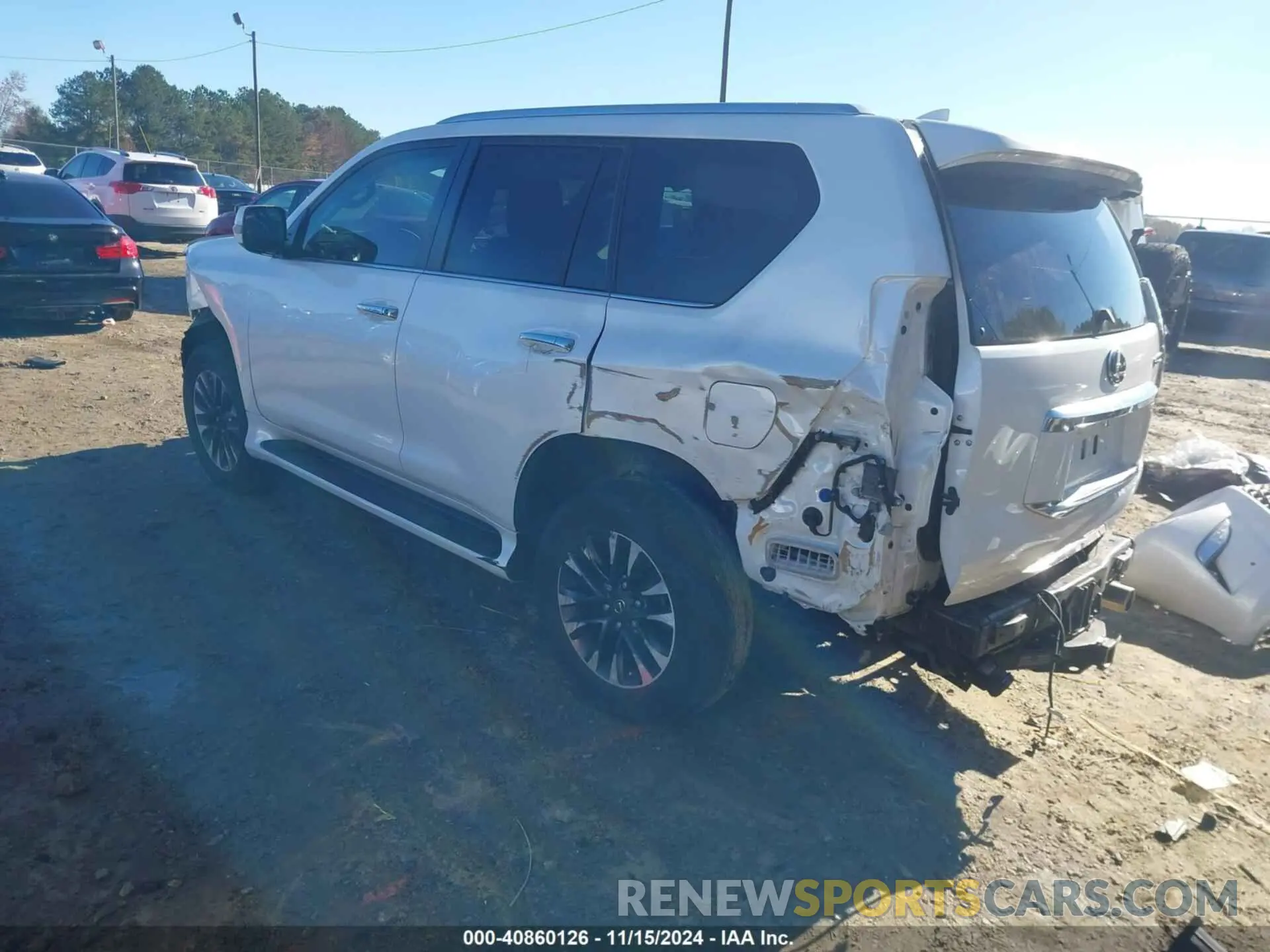 3 Photograph of a damaged car JTJAM7BX4M5286906 LEXUS 460 2021