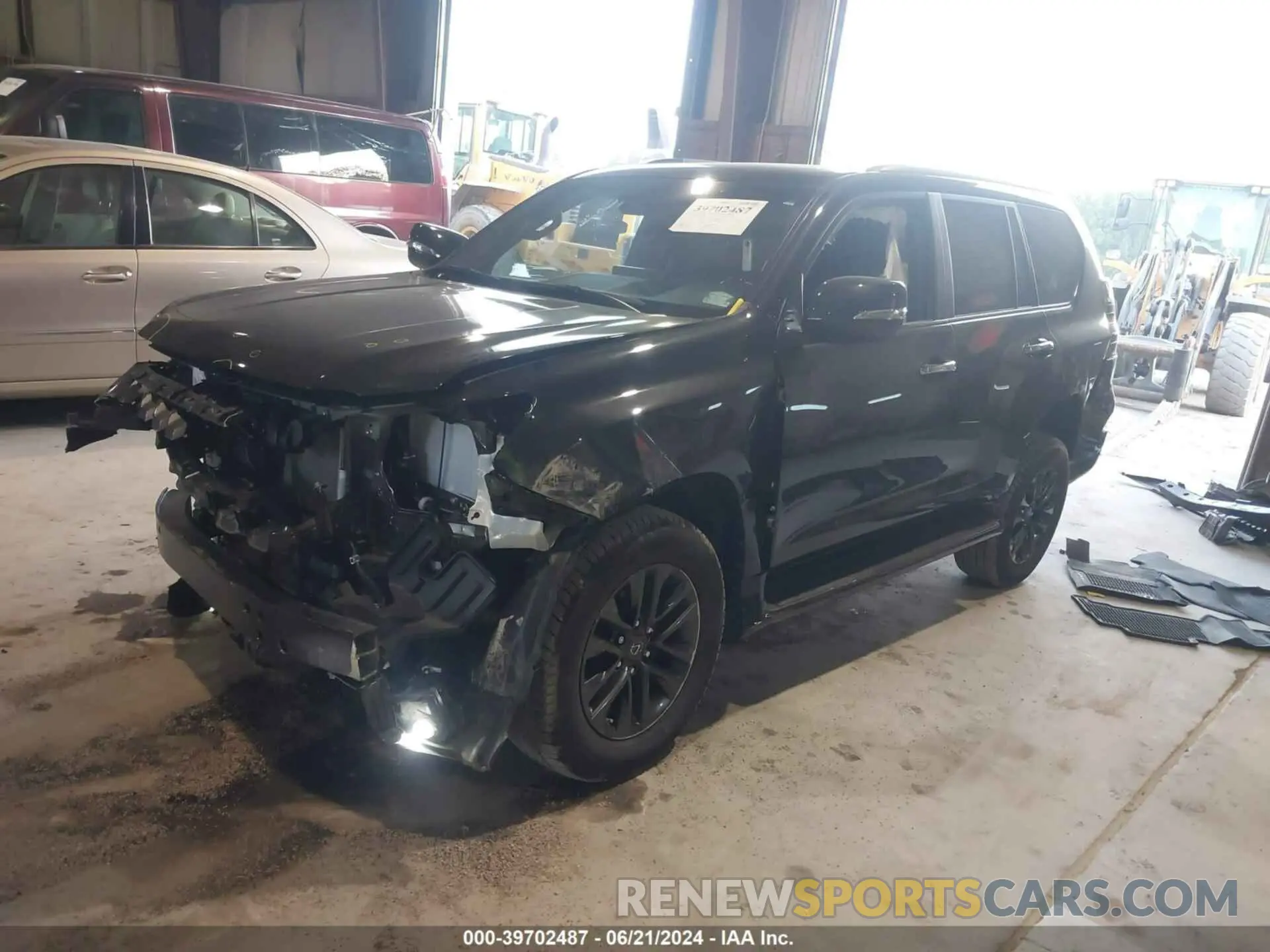 2 Photograph of a damaged car JTJAM7BX6P5384940 LEXUS 460 2023