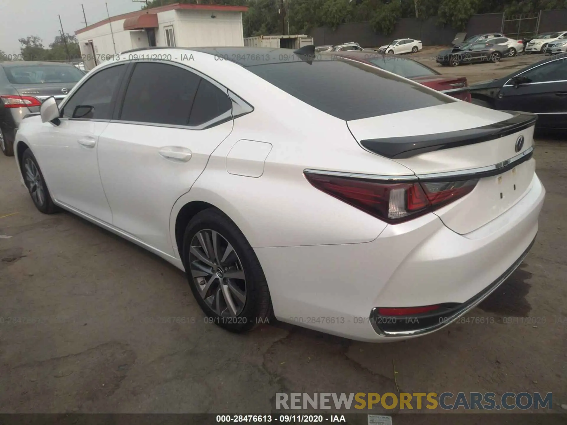 3 Photograph of a damaged car 58AB21B17KU001273 LEXUS ES 2019