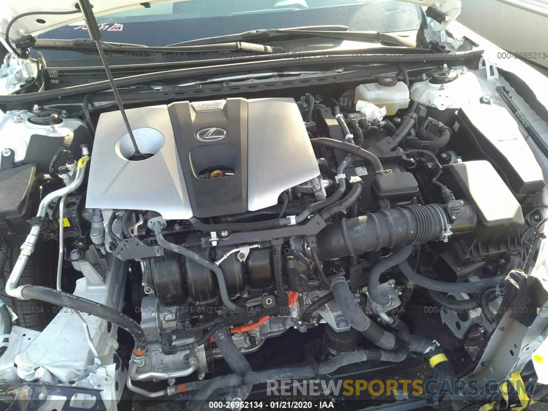 10 Photograph of a damaged car 58AB21B19KU002070 LEXUS ES 2019