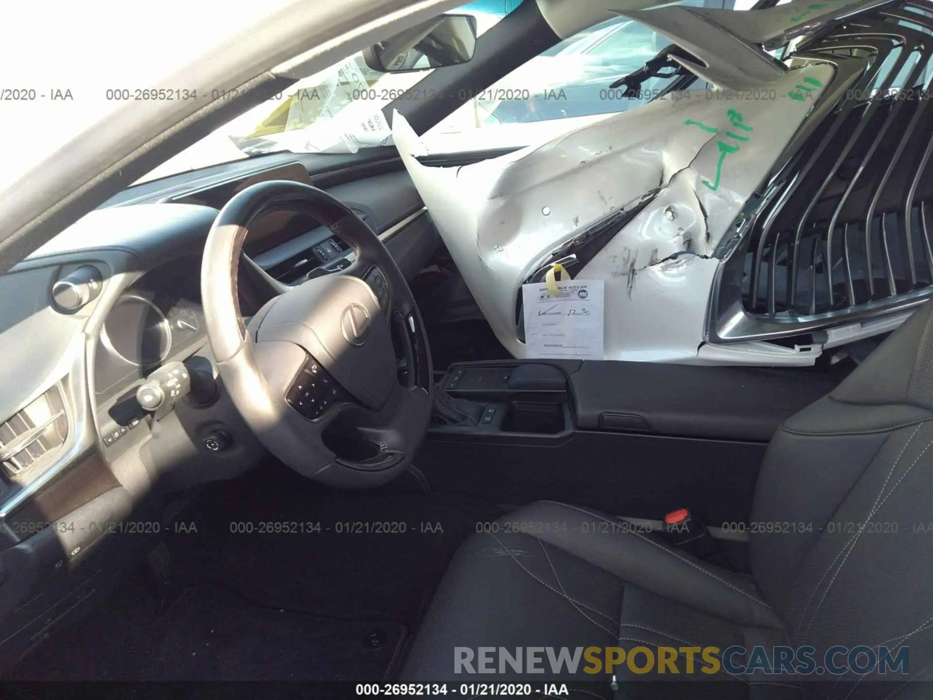 5 Photograph of a damaged car 58AB21B19KU002070 LEXUS ES 2019