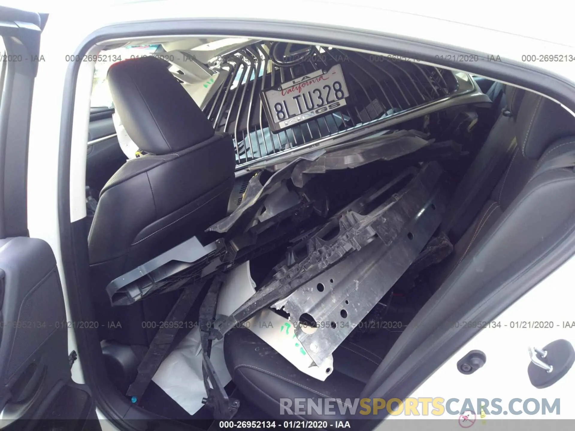 8 Photograph of a damaged car 58AB21B19KU002070 LEXUS ES 2019
