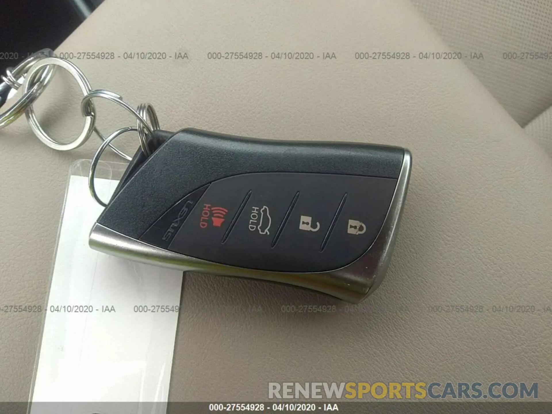 11 Photograph of a damaged car 58ABZ1B12KU013374 LEXUS ES 2019