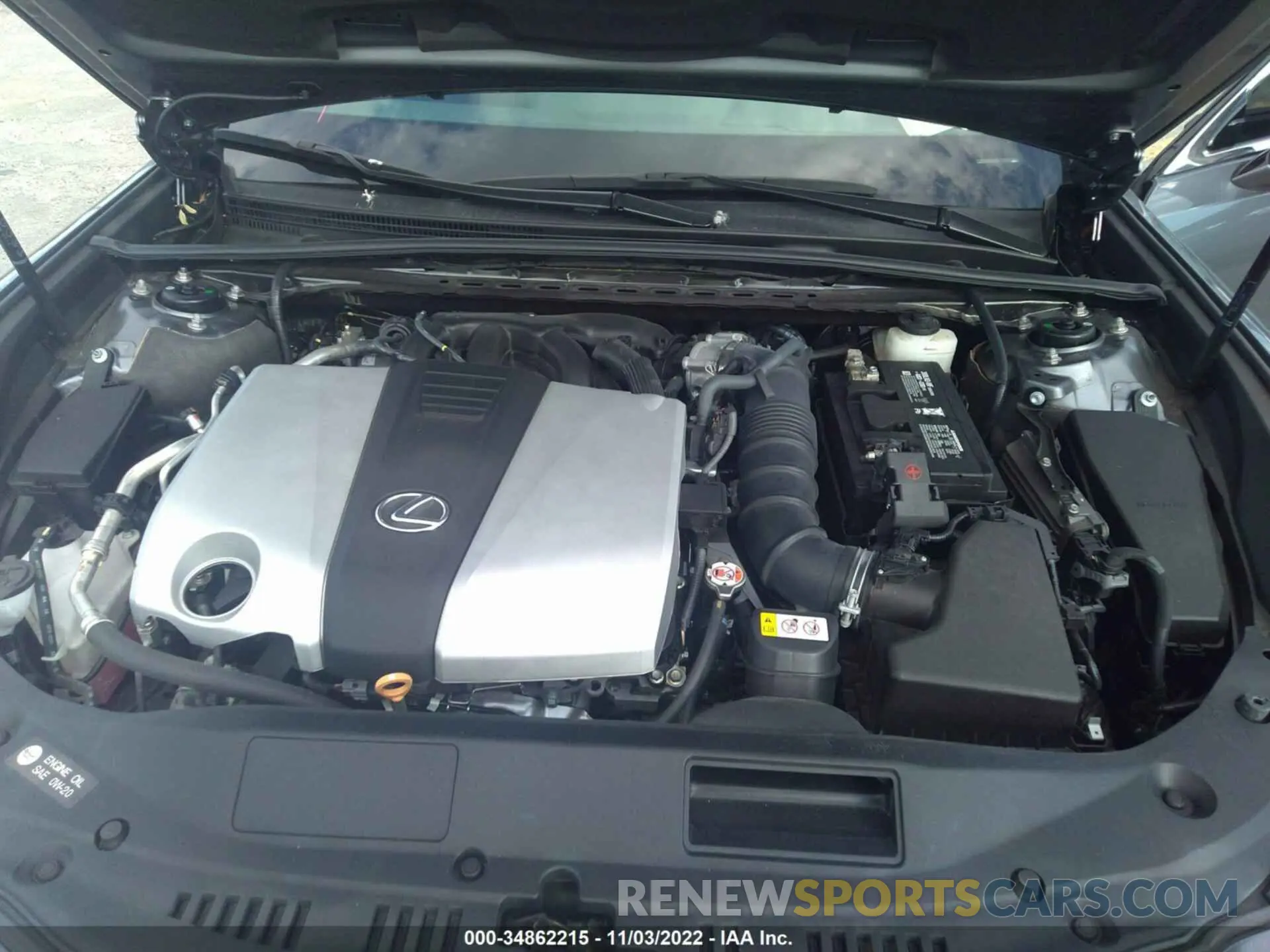 10 Фотография поврежденного автомобиля 58ABZ1B13KU004117 LEXUS ES 2019