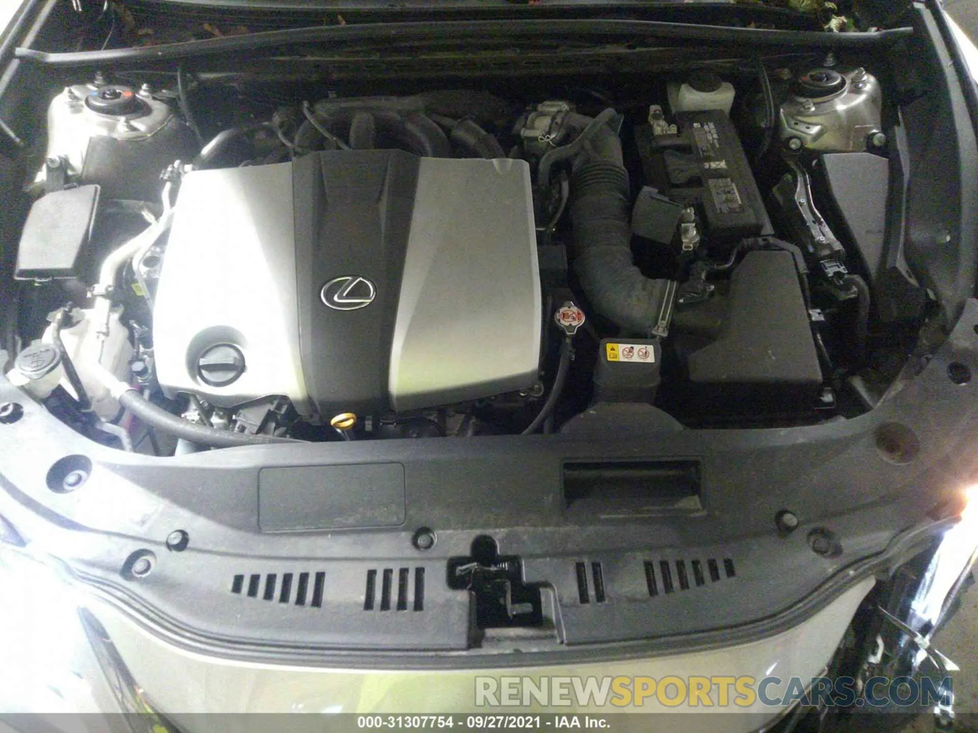 10 Фотография поврежденного автомобиля 58ABZ1B13KU018325 LEXUS ES 2019