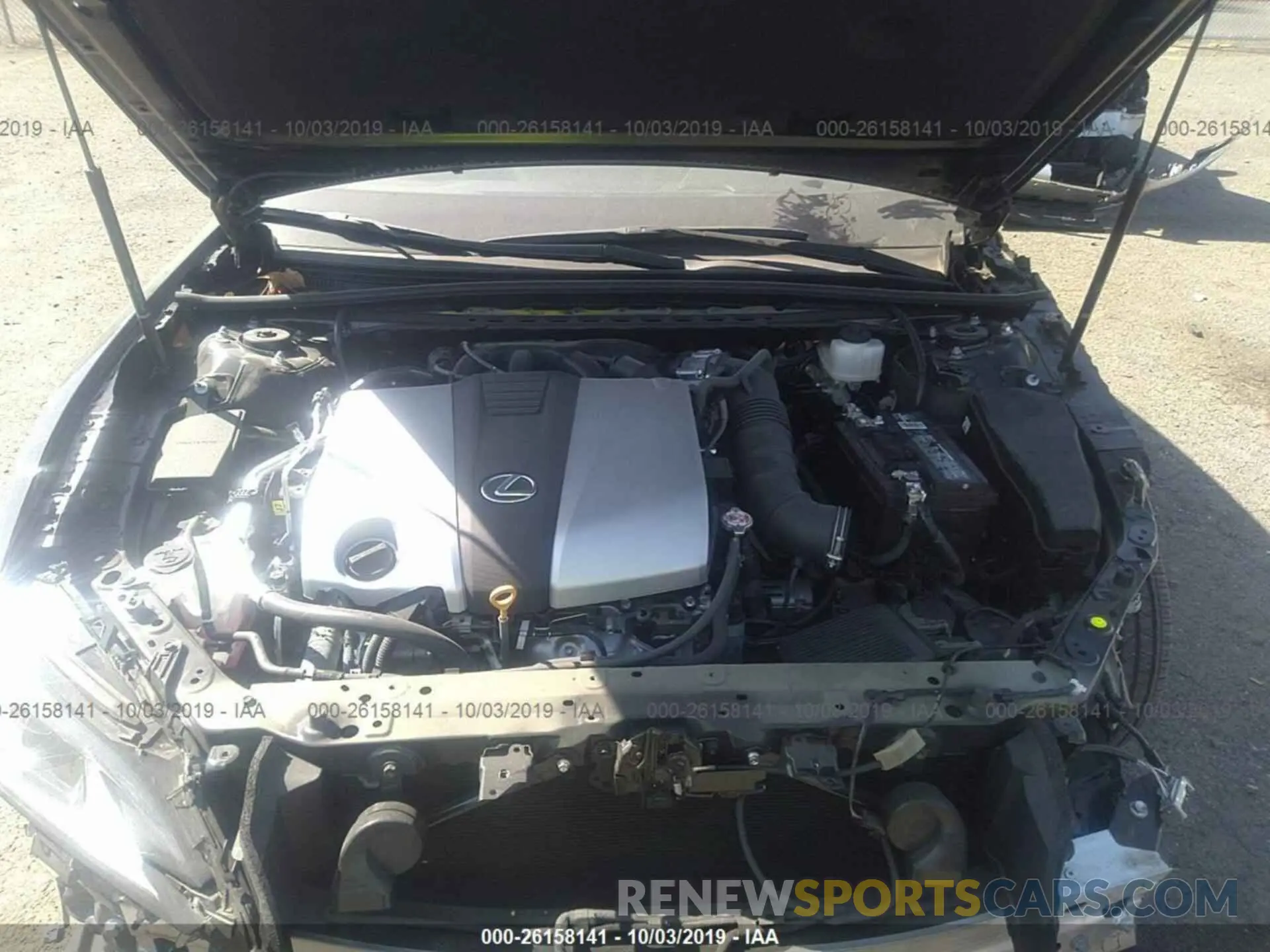 10 Photograph of a damaged car 58ABZ1B14KU030600 LEXUS ES 2019