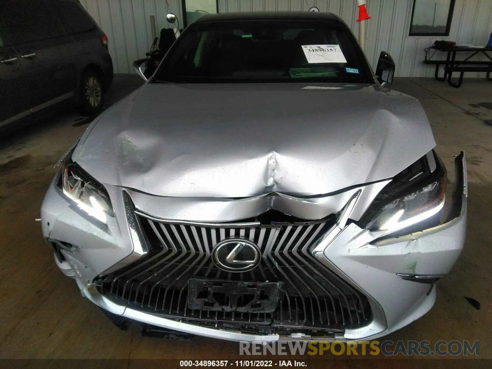 6 Фотография поврежденного автомобиля 58ABZ1B15KU022053 LEXUS ES 2019
