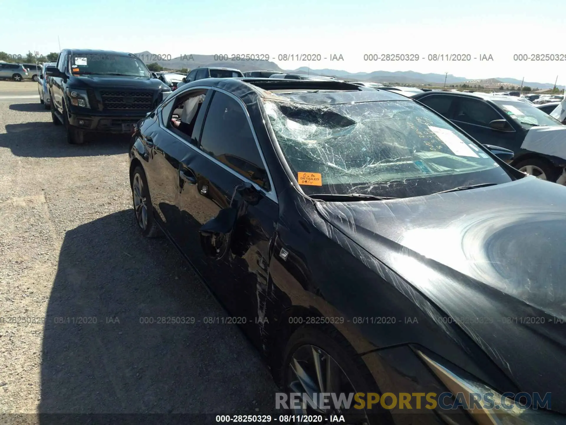 6 Photograph of a damaged car 58ABZ1B19KU016210 LEXUS ES 2019