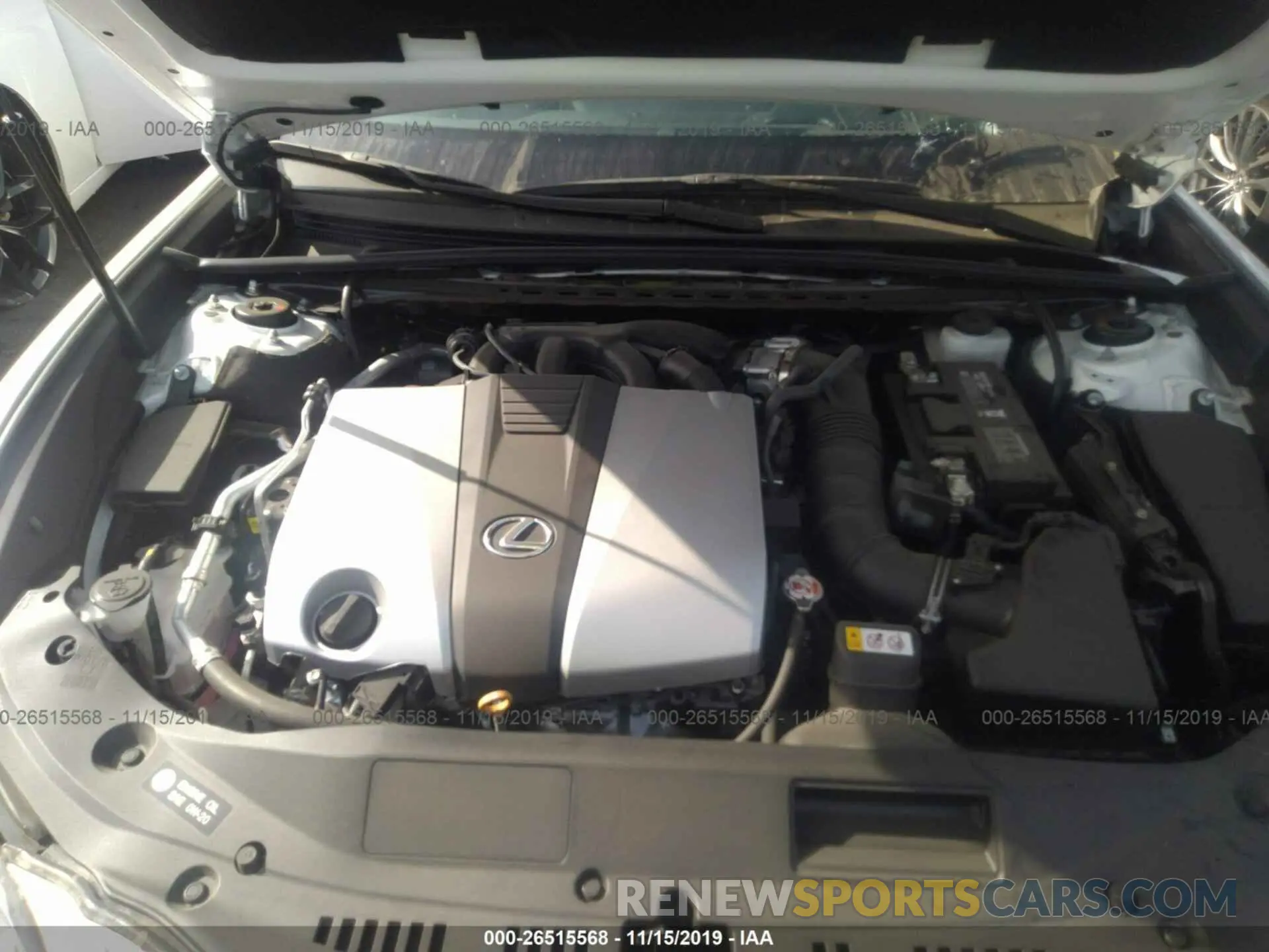 10 Photograph of a damaged car 58ABZ1B1XKU038989 LEXUS ES 2019