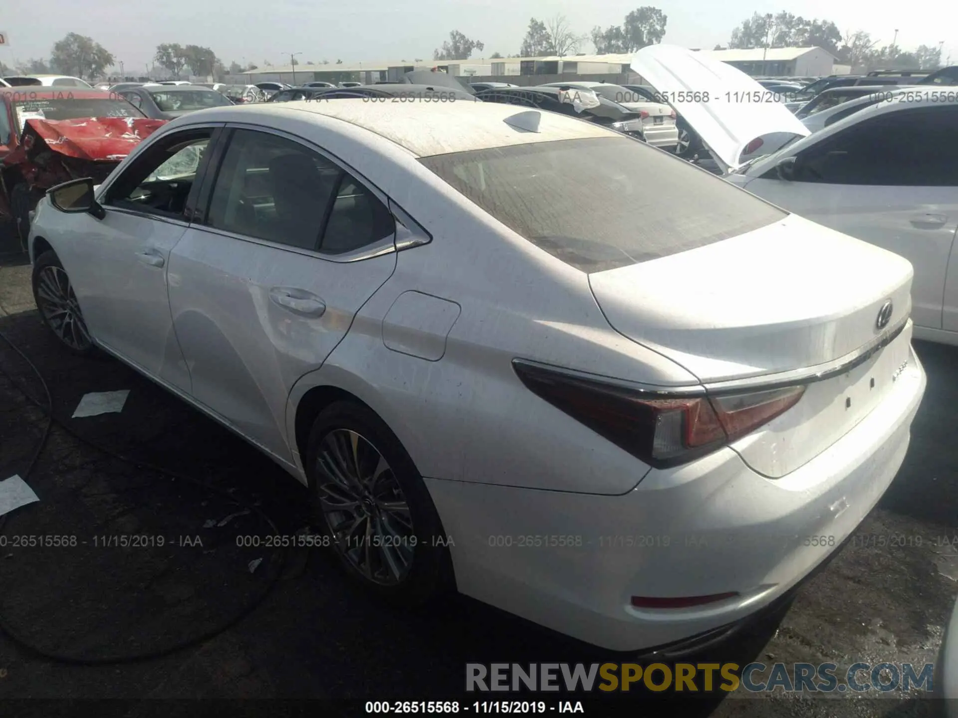 3 Photograph of a damaged car 58ABZ1B1XKU038989 LEXUS ES 2019