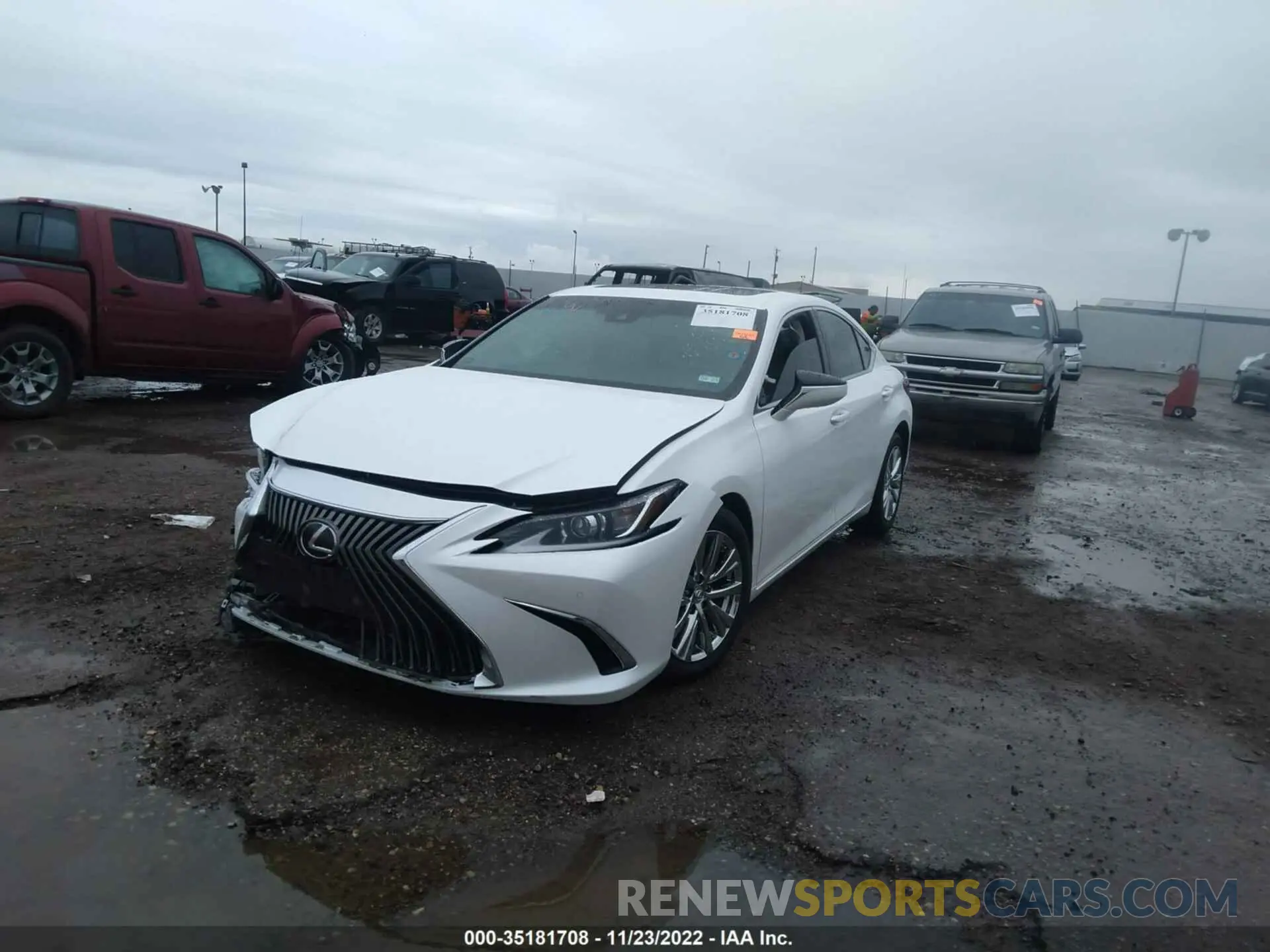 2 Photograph of a damaged car 58ABZ1B1XKU047286 LEXUS ES 2019