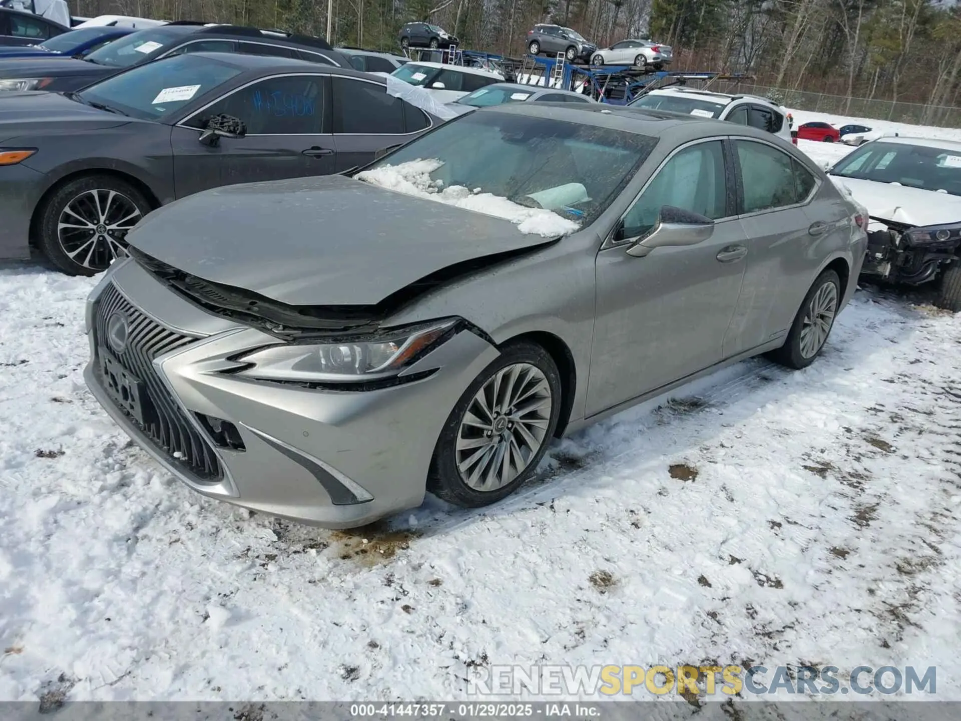 2 Фотография поврежденного автомобиля JTHB21B14K2006405 LEXUS ES 2019