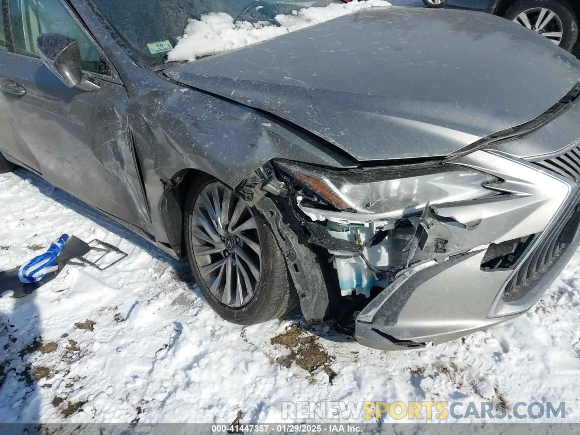 6 Фотография поврежденного автомобиля JTHB21B14K2006405 LEXUS ES 2019