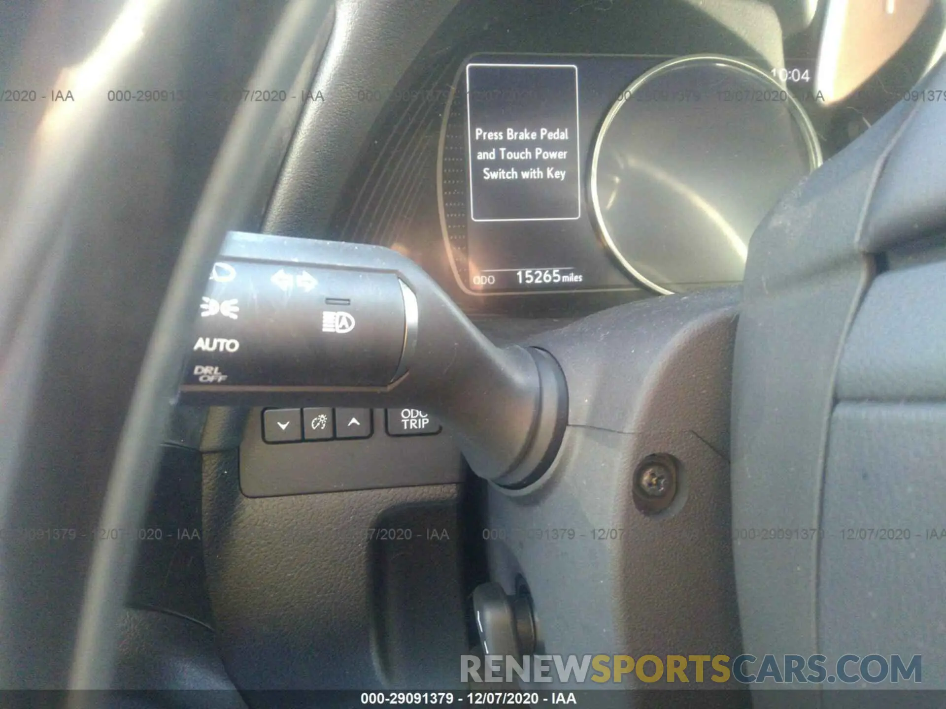 7 Photograph of a damaged car JTHB21B19K2033714 LEXUS ES 2019