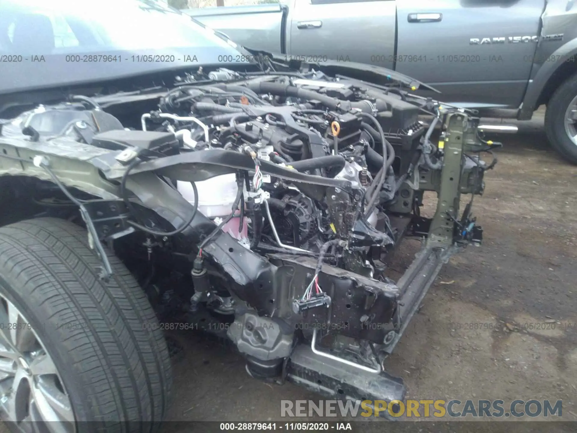 6 Photograph of a damaged car 58ADZ1B16LU070655 LEXUS ES 2020