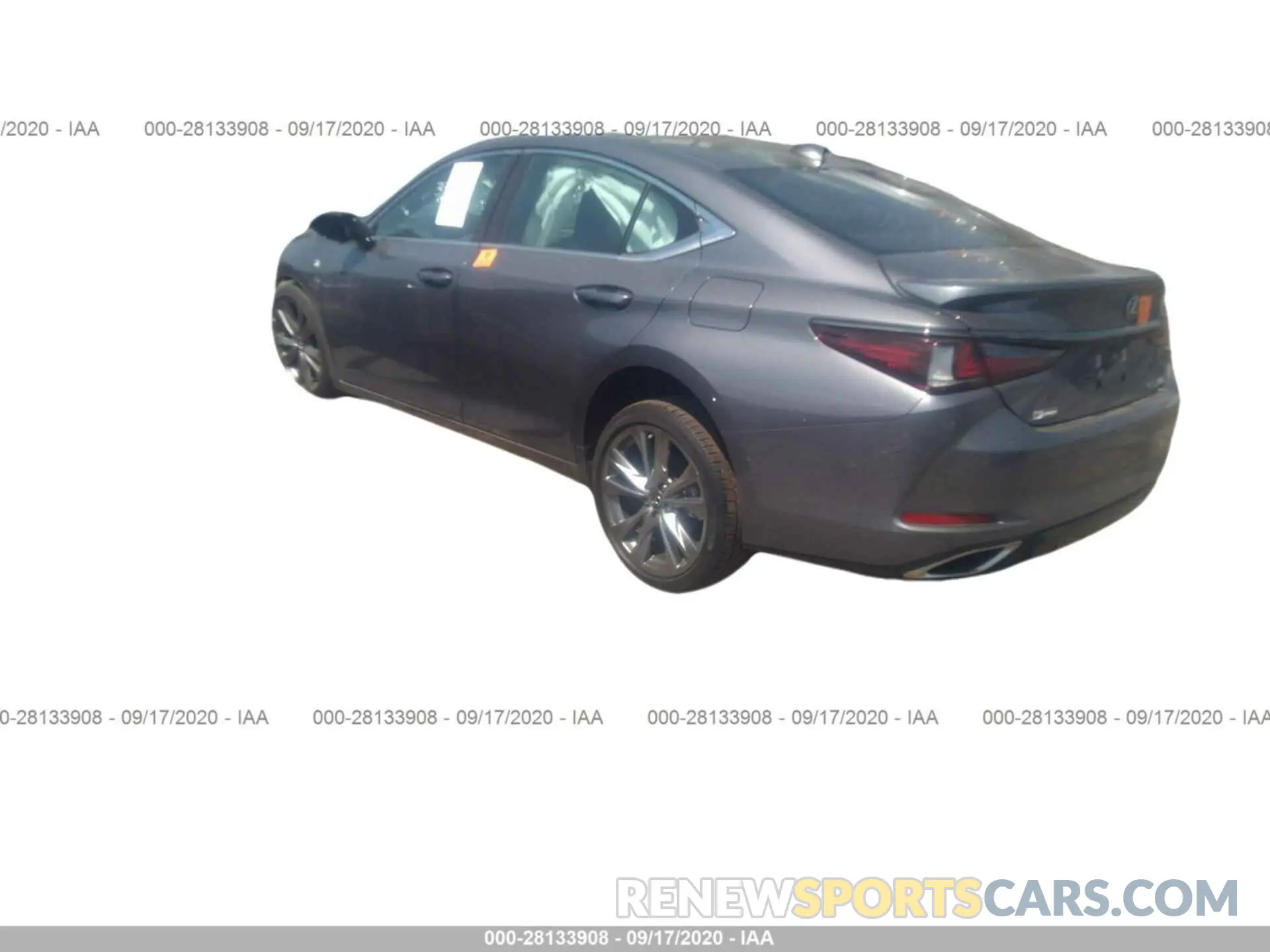 3 Photograph of a damaged car 58AGZ1B11LU064260 LEXUS ES 2020